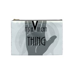 It s A Vulcan Thing Cosmetic Bag (medium)  by Howtobead