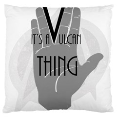 It s A Vulcan Thing Large Cushion Case (two Sides)