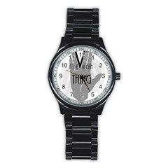 It s A Vulcan Thing Stainless Steel Round Watch by Howtobead