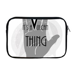 It s A Vulcan Thing Apple Macbook Pro 17  Zipper Case by Howtobead