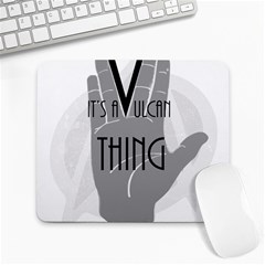 Vulcan Thing Large Mousepads by Howtobead