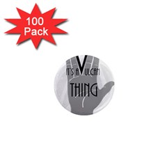 Vulcan Thing 1  Mini Magnets (100 Pack)  by Howtobead