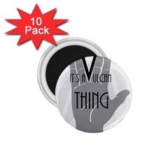 Vulcan Thing 1 75  Magnets (10 Pack)  by Howtobead