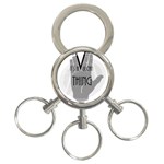 Vulcan Thing 3-Ring Key Chains Front