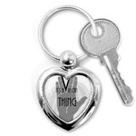 Vulcan Thing Key Chains (Heart)  Front