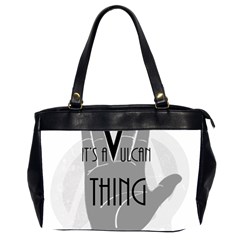 Vulcan Thing Office Handbags (2 Sides)  by Howtobead