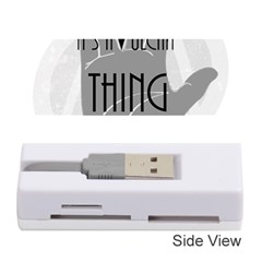 Vulcan Thing Memory Card Reader (stick)  by Howtobead