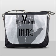 Vulcan Thing Messenger Bags by Howtobead