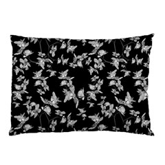 Dark Orquideas Floral Pattern Print Pillow Case (Two Sides)