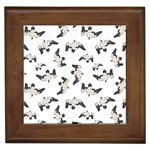 Birds Pattern Photo Collage Framed Tiles Front