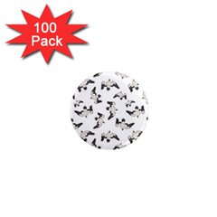 Birds Pattern Photo Collage 1  Mini Magnets (100 Pack)  by dflcprints