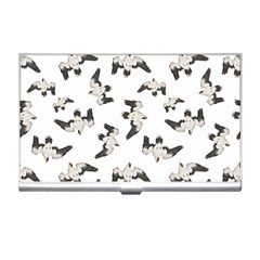 Birds Pattern Photo Collage Business Card Holders by dflcprints