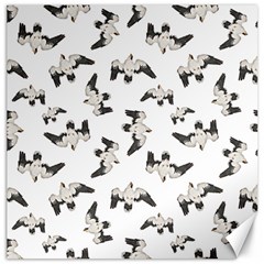 Birds Pattern Photo Collage Canvas 16  X 16   by dflcprints