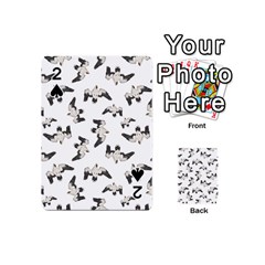 Birds Pattern Photo Collage Playing Cards 54 (mini)  by dflcprints