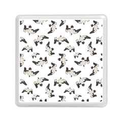 Birds Pattern Photo Collage Memory Card Reader (square)  by dflcprints