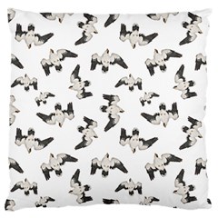 Birds Pattern Photo Collage Standard Flano Cushion Case (one Side) by dflcprints