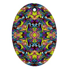 Pattern-12 Oval Ornament (two Sides)