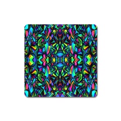 Pattern-14 Square Magnet by ArtworkByPatrick