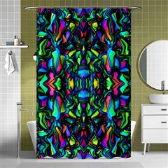 Pattern-14 Shower Curtain 48  X 72  (small)  by ArtworkByPatrick