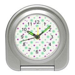 Stars Motif Multicolored Pattern Print Travel Alarm Clocks by dflcprints