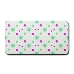 Stars Motif Multicolored Pattern Print Medium Bar Mats by dflcprints