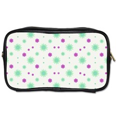 Stars Motif Multicolored Pattern Print Toiletries Bags by dflcprints