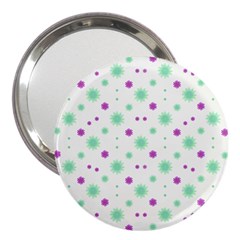 Stars Motif Multicolored Pattern Print 3  Handbag Mirrors by dflcprints