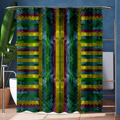 Summer Night After The Rain Decorative Shower Curtain 60  X 72  (medium)  by pepitasart