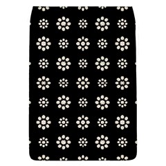 Dark Stylized Floral Pattern Flap Covers (l)  by dflcprints