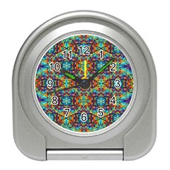 Pattern-16 Travel Alarm Clocks by ArtworkByPatrick