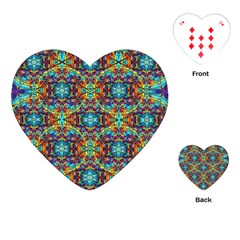 Pattern-16 Playing Cards (heart)  by ArtworkByPatrick