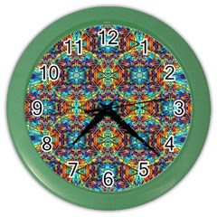 Pattern-16 Color Wall Clocks by ArtworkByPatrick