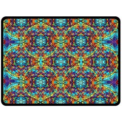 Pattern-16 Double Sided Fleece Blanket (large)  by ArtworkByPatrick