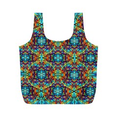 Pattern-16 Full Print Recycle Bags (m)  by ArtworkByPatrick