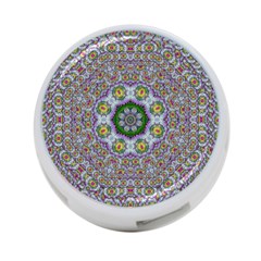 Summer Bloom In Floral Spring Time 4-port Usb Hub (two Sides)  by pepitasart