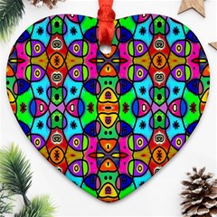 Artwork By Patrick-pattern-18 Ornament (heart) by ArtworkByPatrick