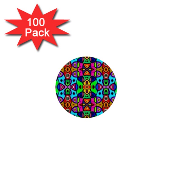 ARTWORK BY PATRICK-Pattern-18 1  Mini Buttons (100 pack) 