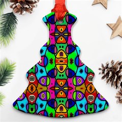 Artwork By Patrick-pattern-18 Ornament (christmas Tree)  by ArtworkByPatrick