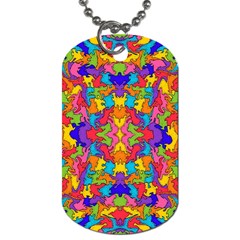 Artwork By Patrick-pattern-19 Dog Tag (one Side)