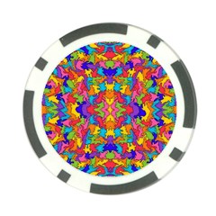 Artwork By Patrick-pattern-19 Poker Chip Card Guard by ArtworkByPatrick