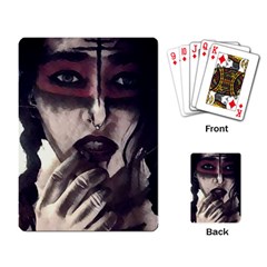 Femininely Badass Playing Card by sirenstore