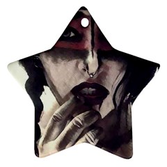 Femininely Badass Star Ornament (two Sides) by sirenstore