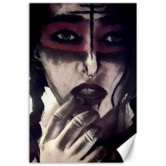 Femininely Badass Canvas 24  X 36  by sirenstore