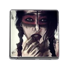 Femininely Badass Memory Card Reader (square) by sirenstore