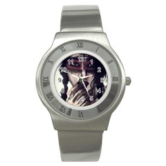 Femininely Badass Stainless Steel Watch