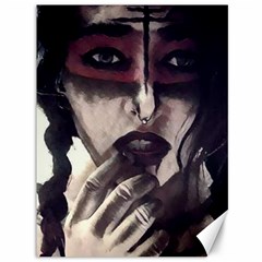 Femininely Badass Canvas 36  X 48   by sirenstore