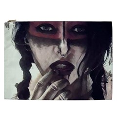 Femininely Badass Cosmetic Bag (xxl)  by sirenstore