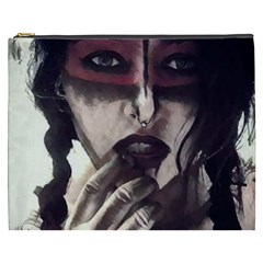 Femininely Badass Cosmetic Bag (xxxl)  by sirenstore