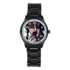 Femininely Badass Stainless Steel Round Watch by sirenstore