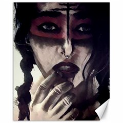 Femininely Badass Canvas 11  X 14   by sirenstore